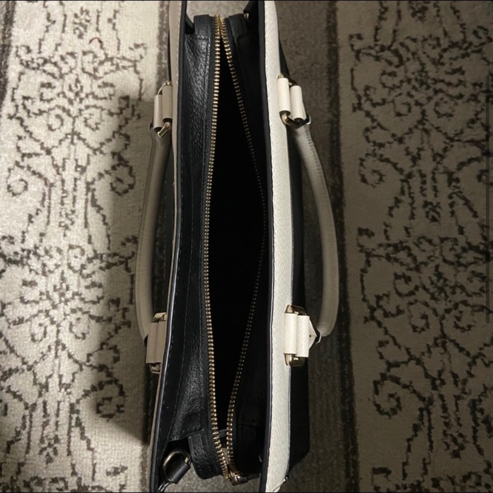 Kate Spade Black & White Medium Handbag (no strap) - Picture 5 of 5
